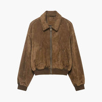 Veste Helena en faux daim