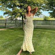 Hermione ausgestellte Volantkleid mit Blumenprint