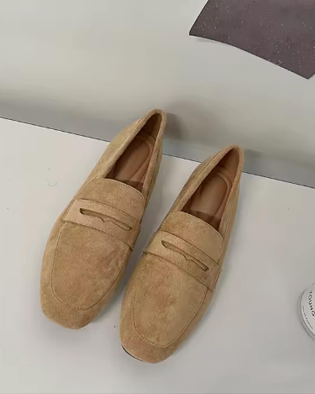ZEYA - Janna Suede Slip - On Loafers