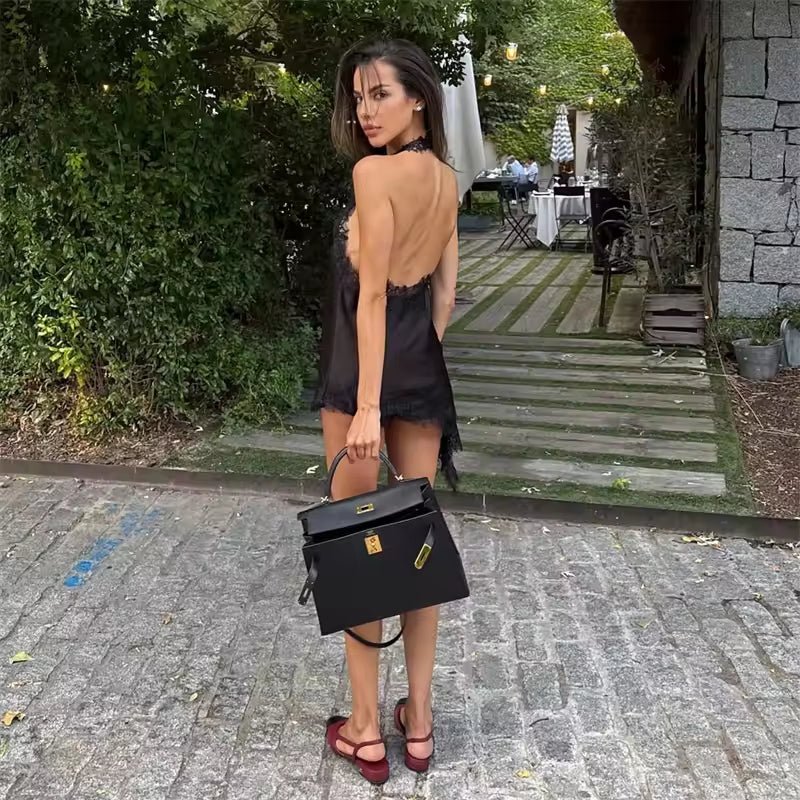 ZEYA - Jenny Backless Lace Top