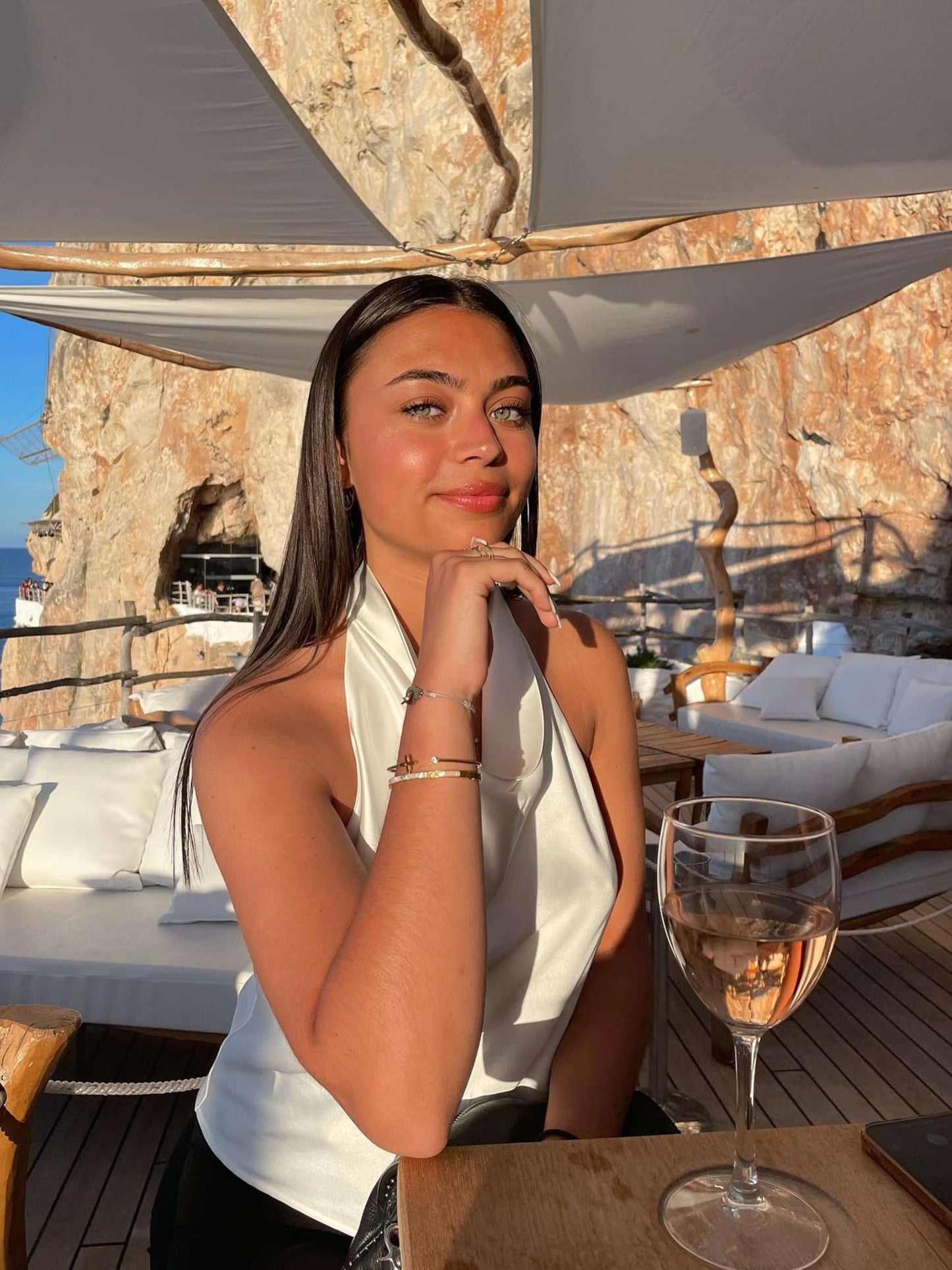 ZEYA - Jessa Satin Top