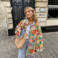 Jona Quilted Floral Jacket