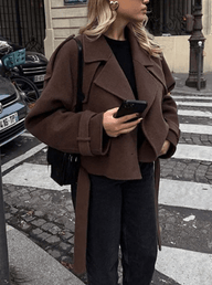 Julia Manteau col montant