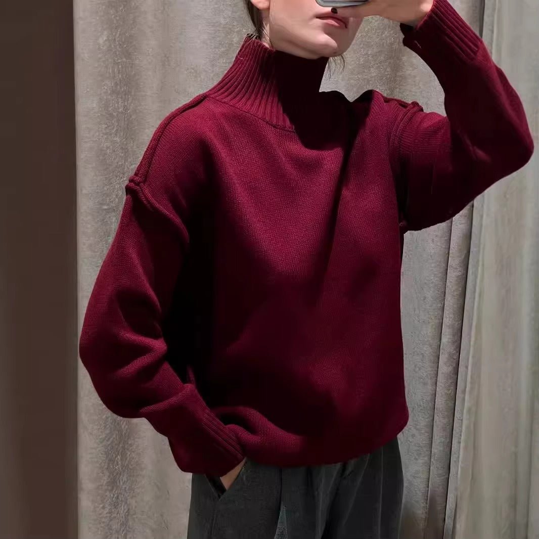 ZEYA - Kath Turtleneck Knit Sweater