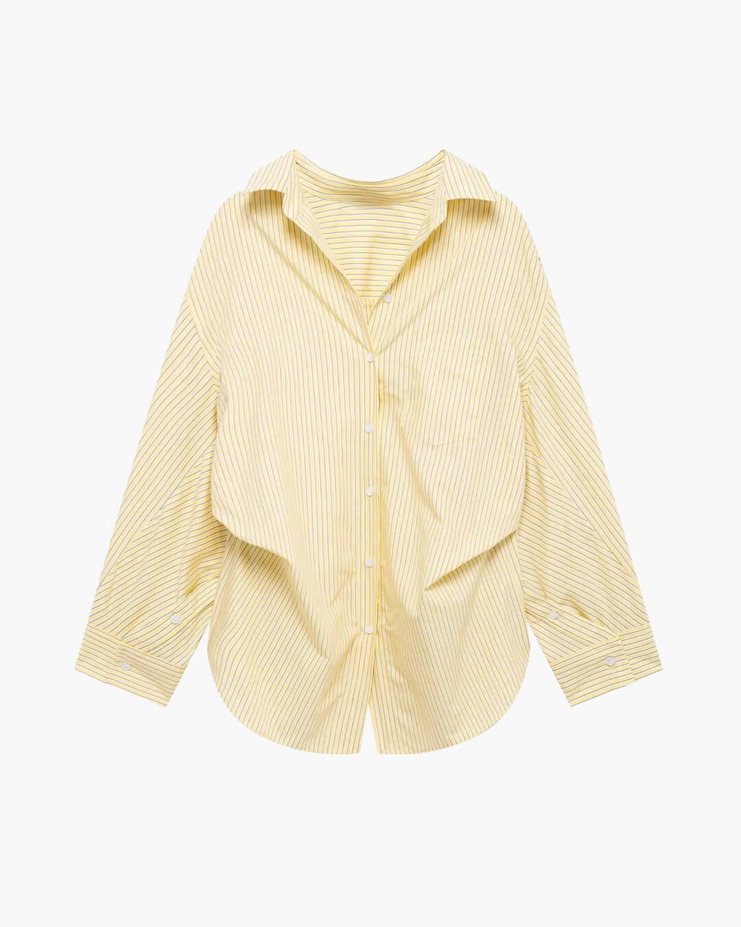 ZEYA - Kathy Bat Sleeve Striped Shirts