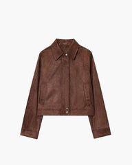 Giacca in suede Kendra