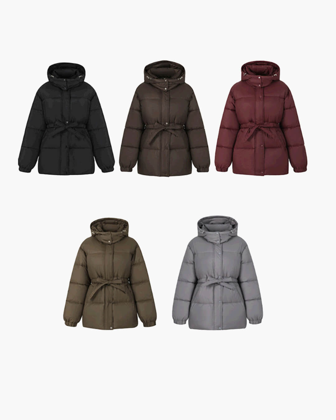 ZEYA - Lani Lace Up Hooded Coat