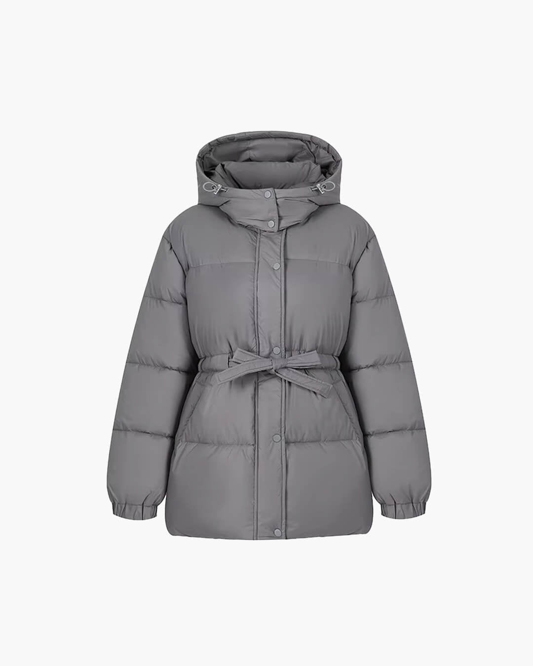 ZEYA - Lani Lace Up Hooded Coat