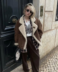 Laura Kunstlederjacke