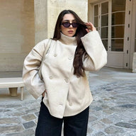 Giacca Lauren con collo alto