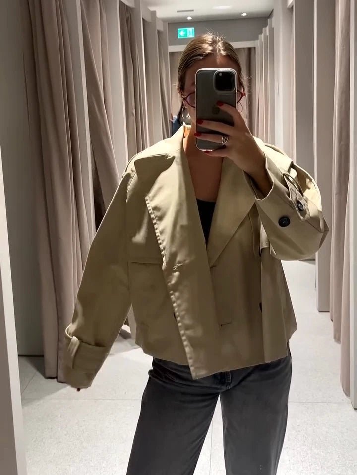 ZEYA - Lavinia Short Trench Coat