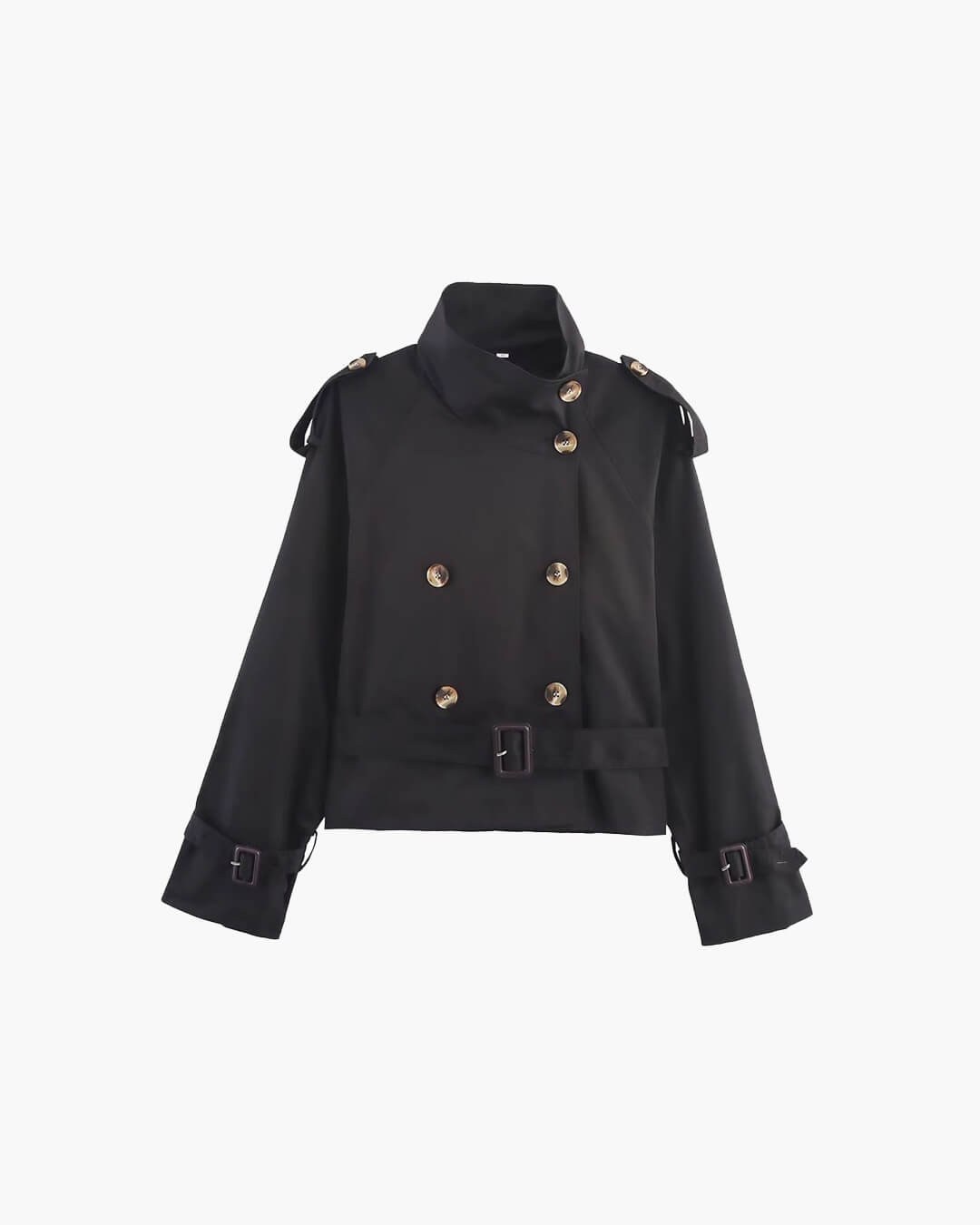 ZEYA - Lisa Cropped Trench Coat