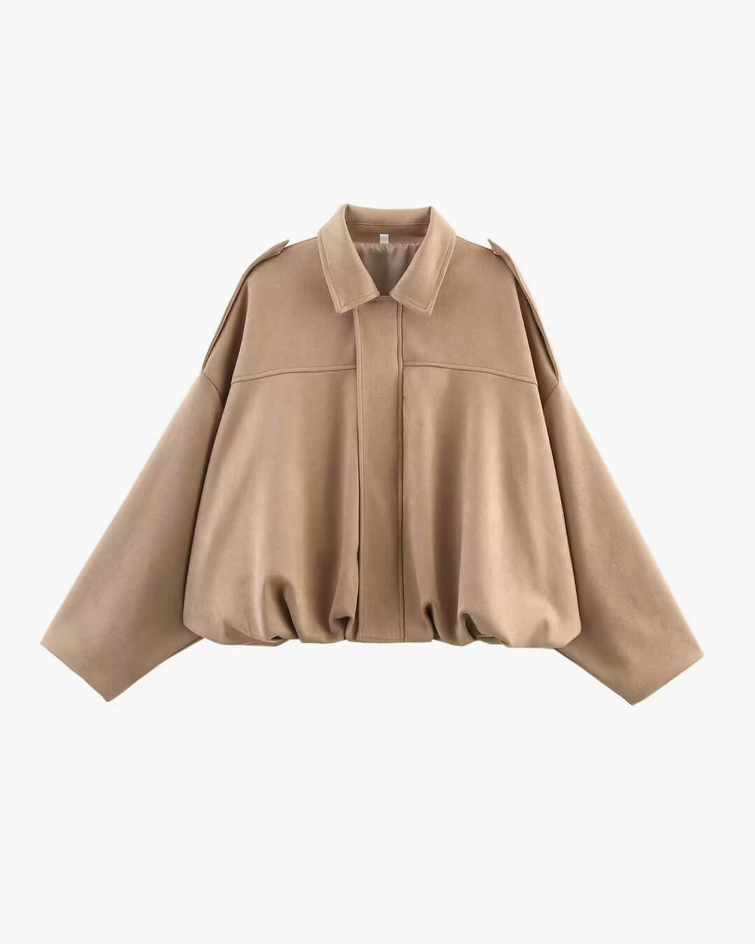 ZEYA - Lori Suede Bomber Jacket