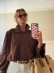 Giacca in suede Lydia