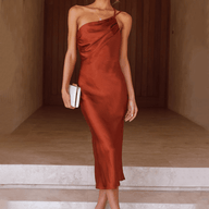 Magnolia Midikleid mit One-Shoulder