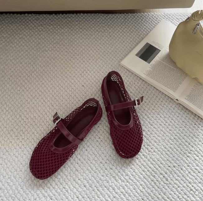 ZEYA - Margaret Mesh Ballet Flats