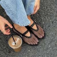 Margaret Mesh Ballet Flats