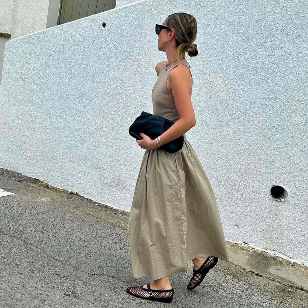 ZEYA - Margaret Mesh Ballet Flats