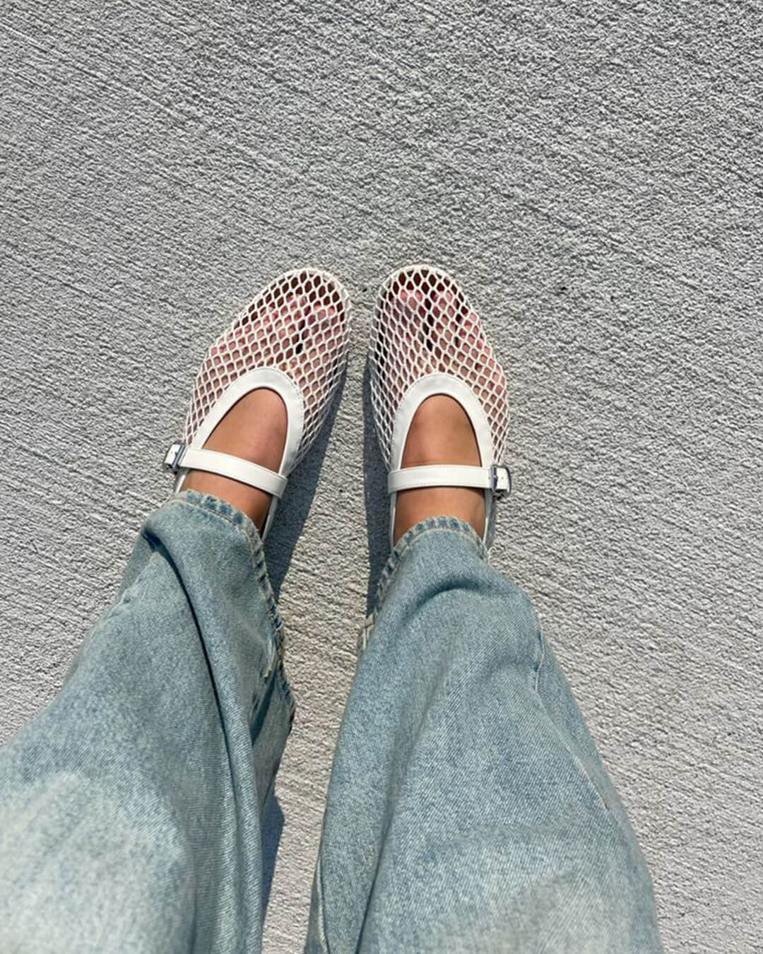 ZEYA - Margaret Mesh Ballet Flats