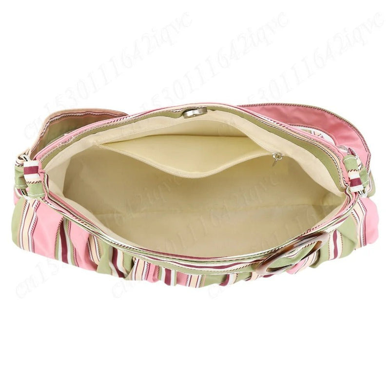 ZEYA - Maria Striped Shoulder Bag
