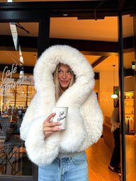 Veste en fausse fourrure Mariel