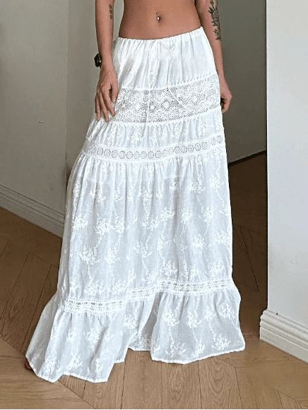ZEYA - Melissa Bohemian Maxi Skirt Set