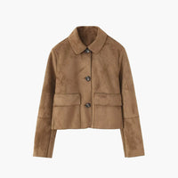 Melissa Suede Blazer Jacket