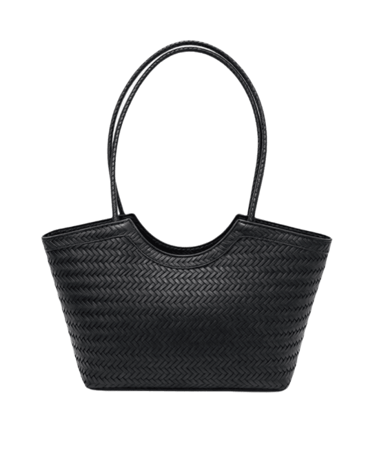 ZEYA - Mica Woven Faux Leather Bag