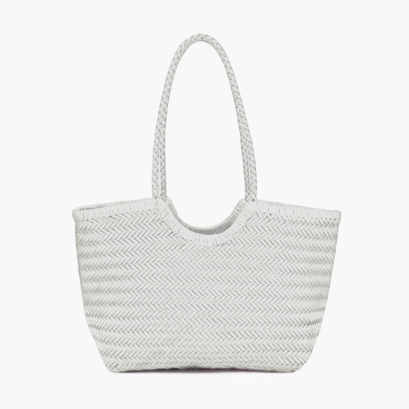 ZEYA - Mica Woven Faux Leather Bag