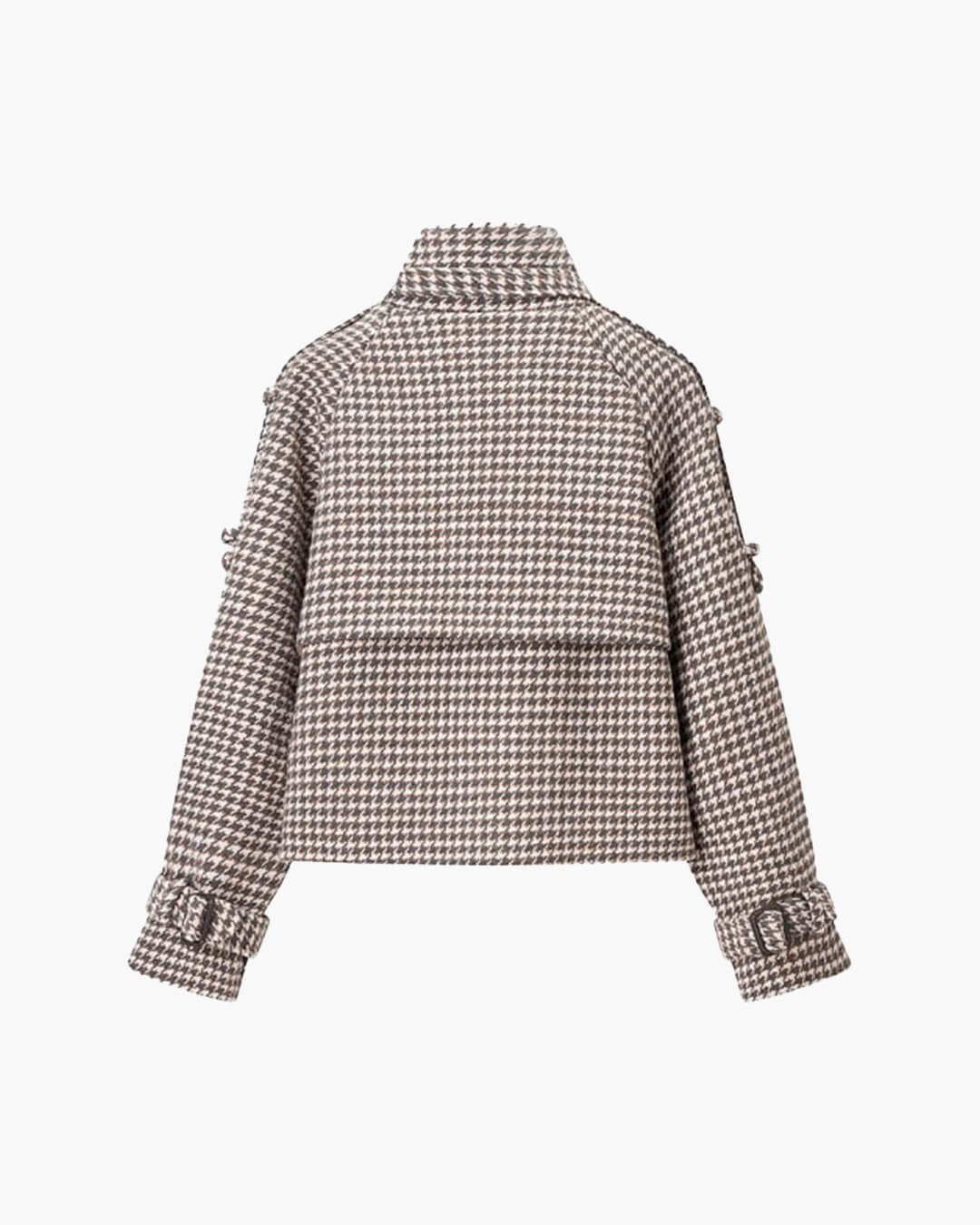 ZEYA - Mila Plaid Trench Coat