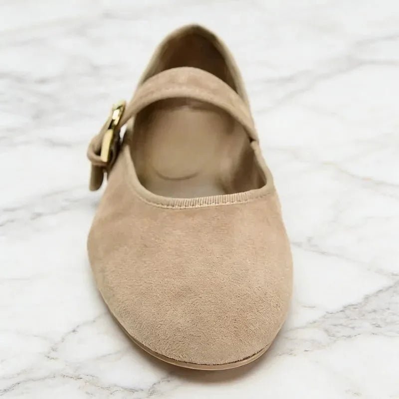 ZEYA - Myranda Suede Ballet Flats