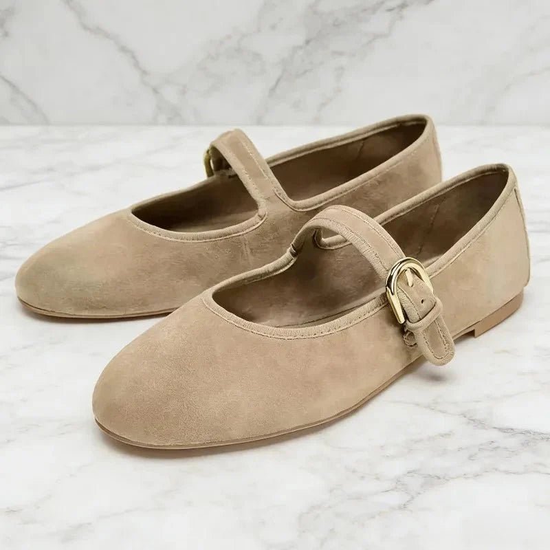 ZEYA - Myranda Suede Ballet Flats
