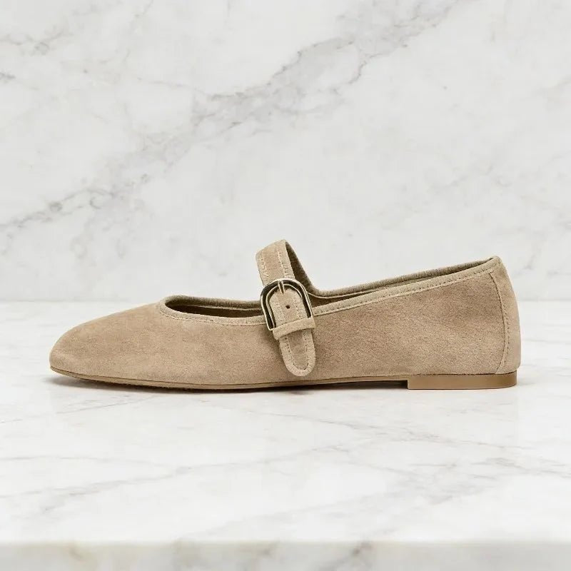 ZEYA - Myranda Suede Ballet Flats