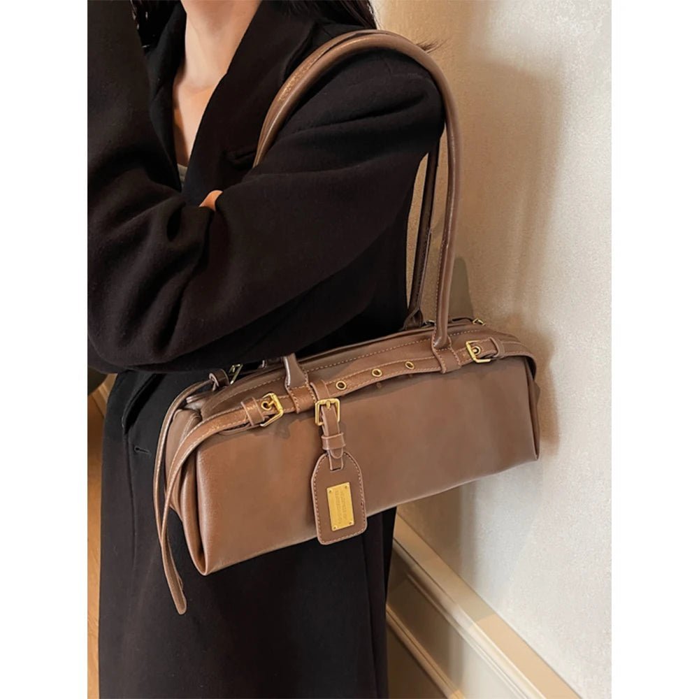 ZEYA - Nadia Leather Shoulder Bag