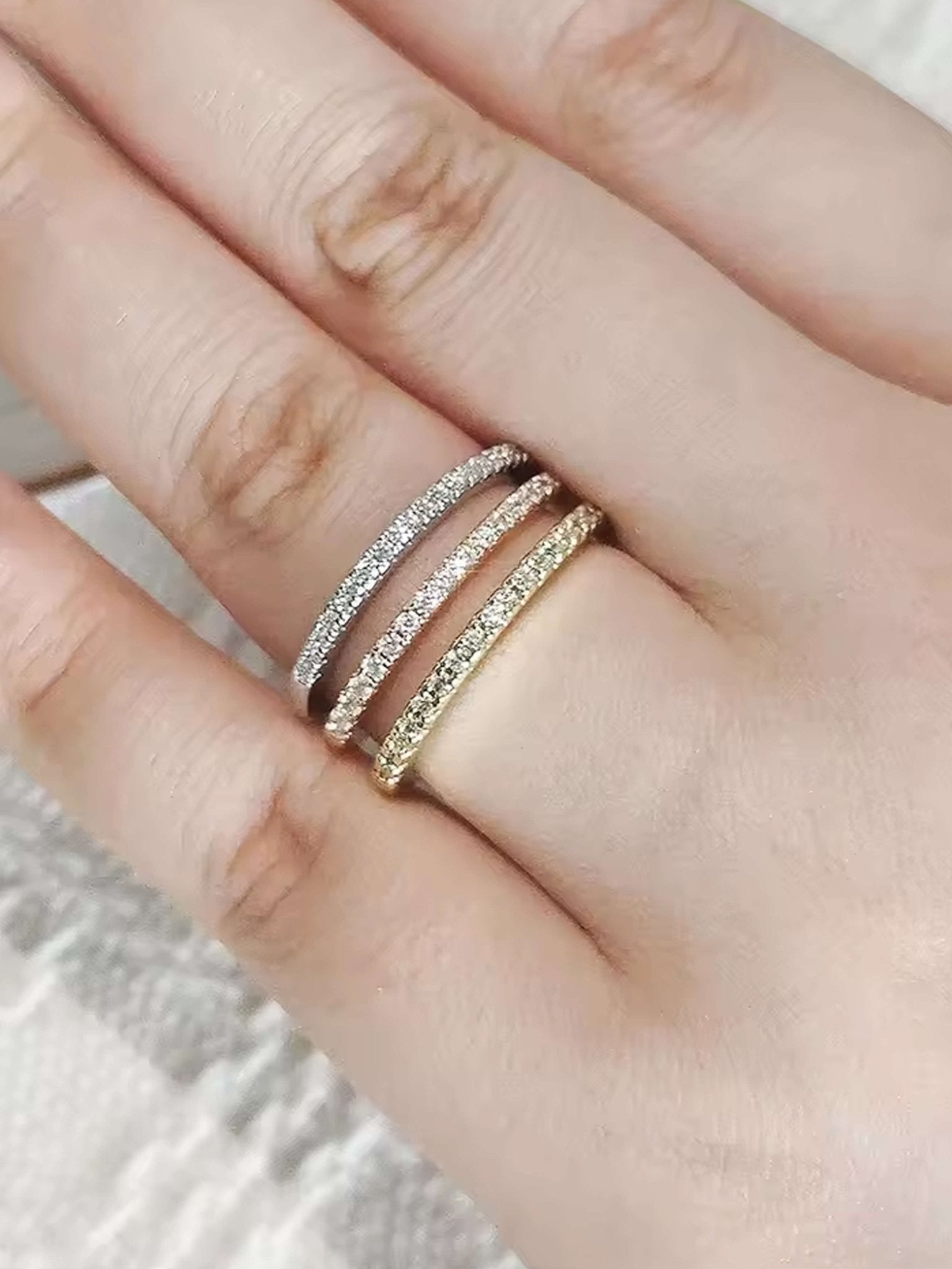 ZEYA - Nadia Micro Pave Ring