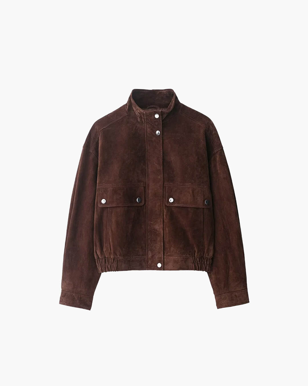 ZEYA - Nadine Suede Bomber Jacket