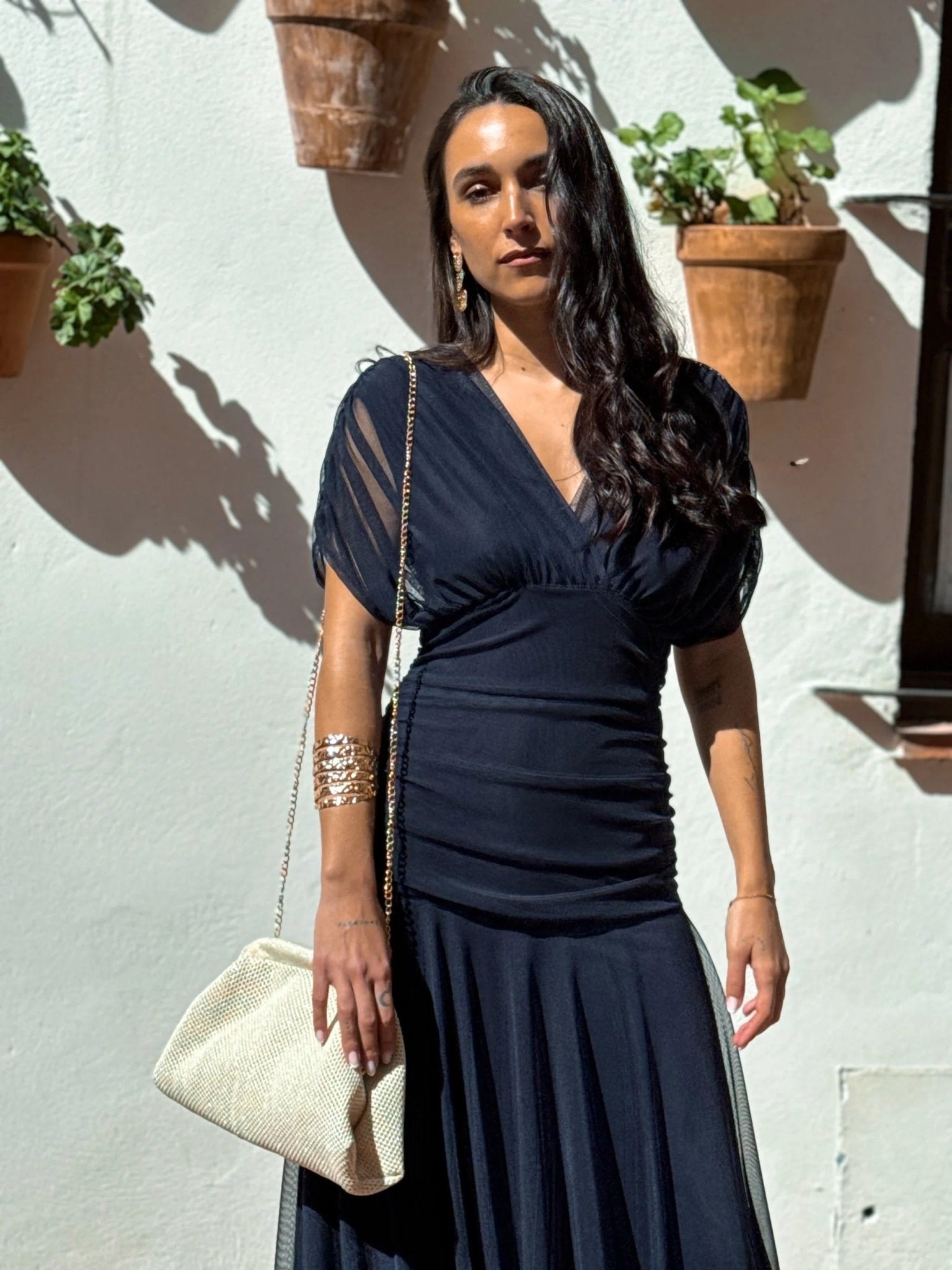 ZEYA - Naomi Mesh Maxi Dress