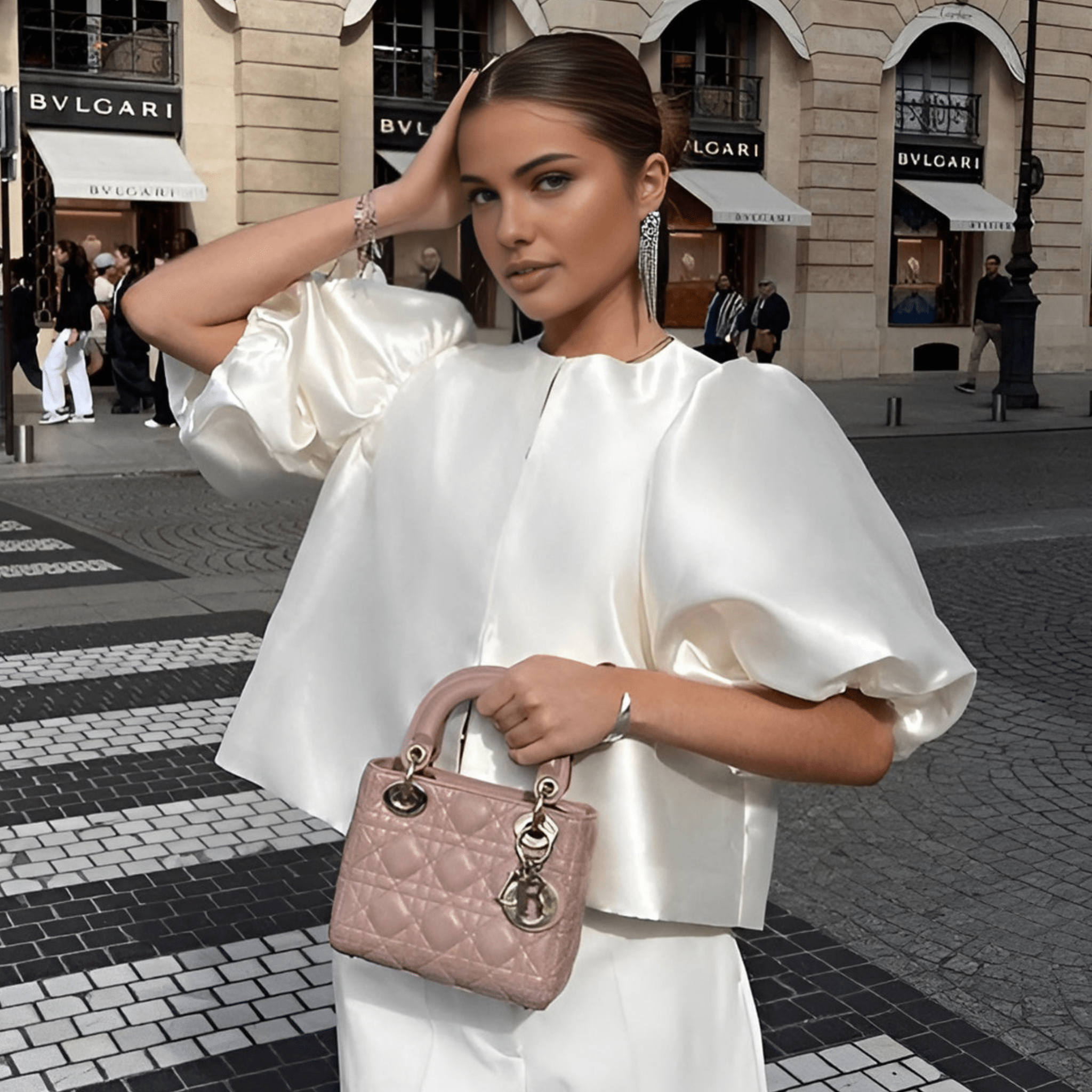ZEYA - Natalie Satin Blouse