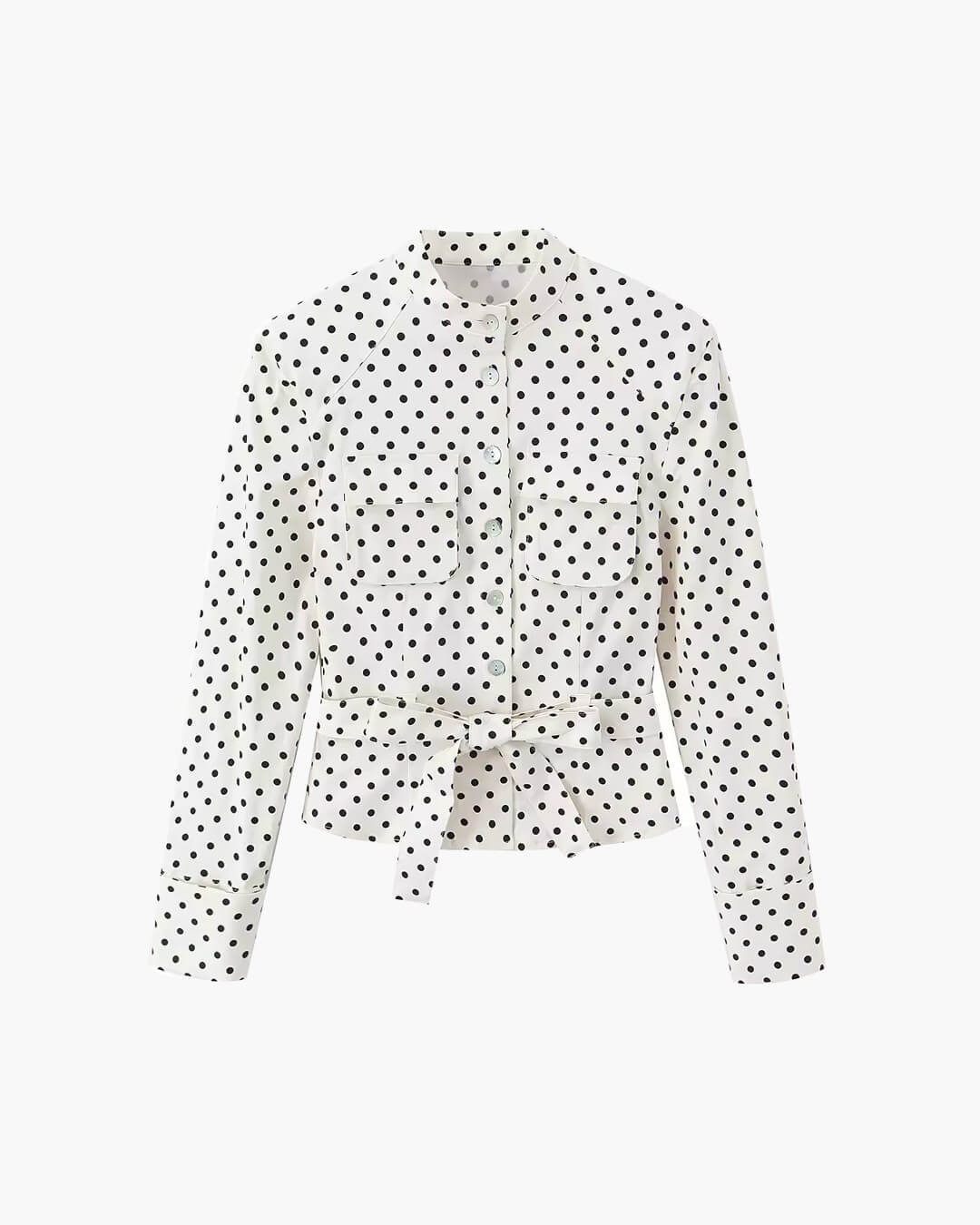 ZEYA - Paige Polka Dot Two - Piece Suit Set