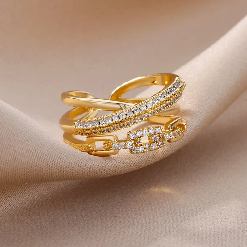 ZEYA - Rachel Adjustable Twist Ring