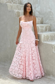 Abito maxi floreale smanicato Annie