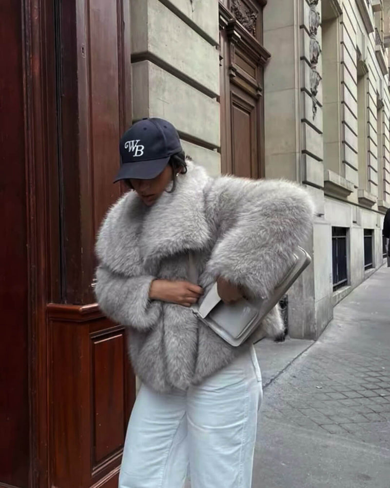 ZEYA - Rebecca Faux Fur Hooded Jacket