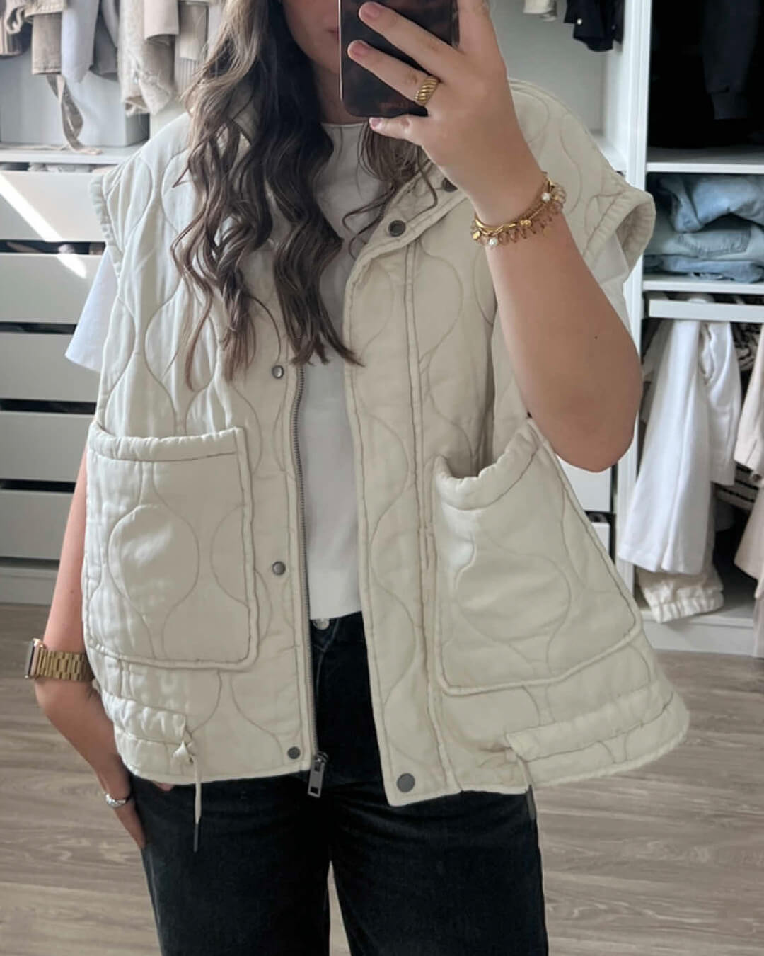 ZEYA - Rhea Quilted Padded Vest