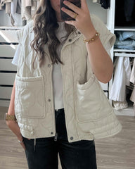 Gilet Imbottito Trapuntato Rhea