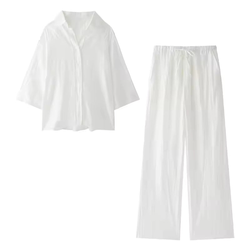 ZEYA - Rose Resort Co-Ord Set