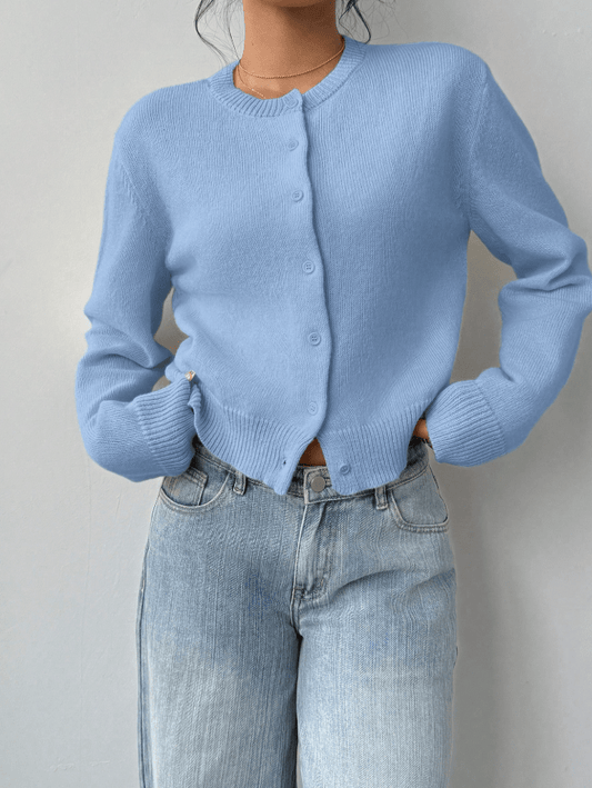 ZEYA - Ruth Button Front Knit Cardigan