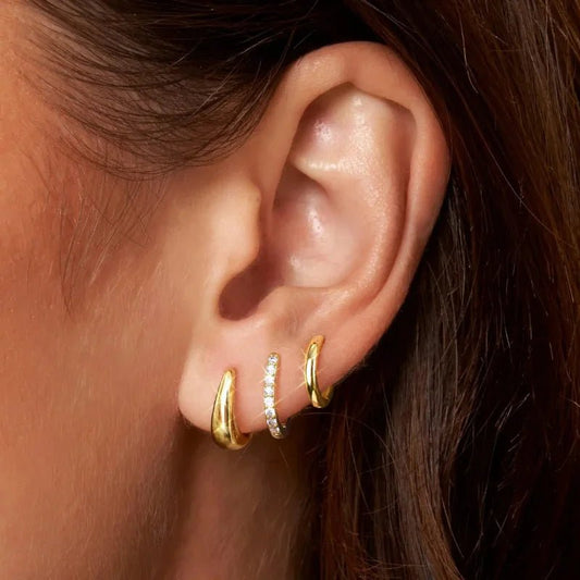 ZEYA - Sabel Hoop Earrings Set