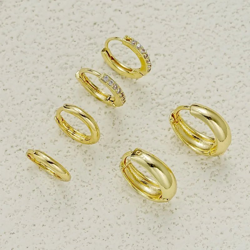 ZEYA - Sabel Hoop Piercing Set