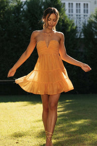 Sabine Patchwork Cami-Kleid
