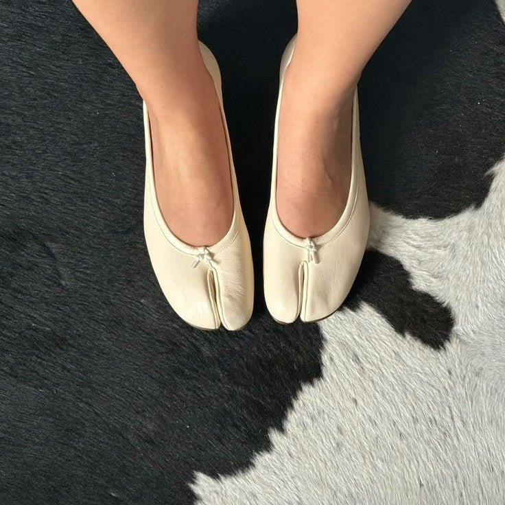 ZEYA - Sally Split Toe Ballet Flats